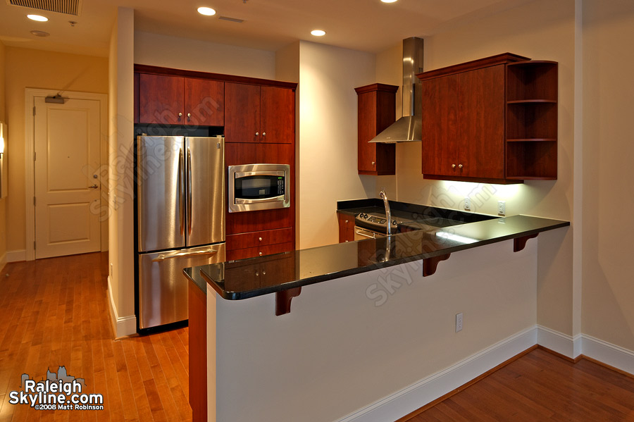 Another view of a kitchen.