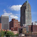 Work on the L building parking structure