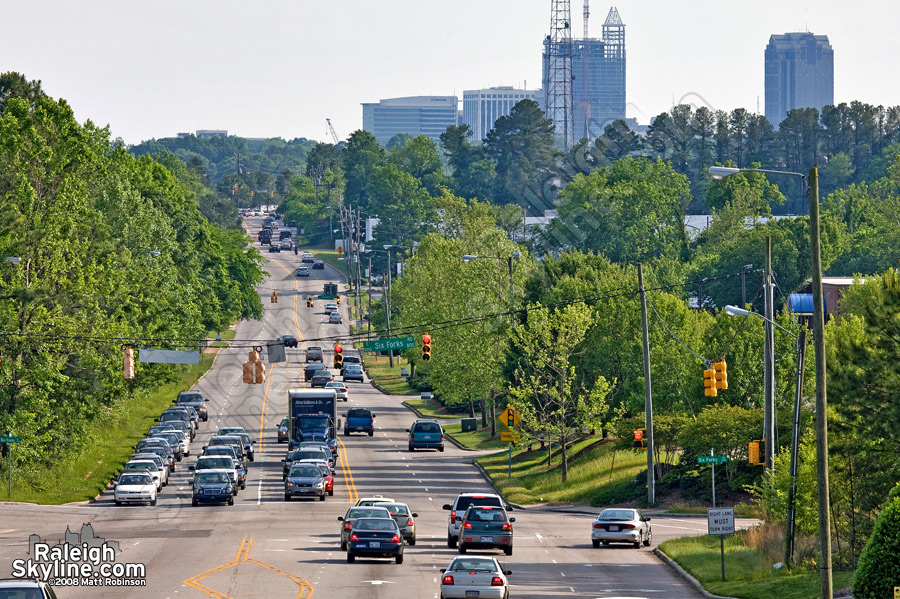 Atlantic Avenue Skyline view