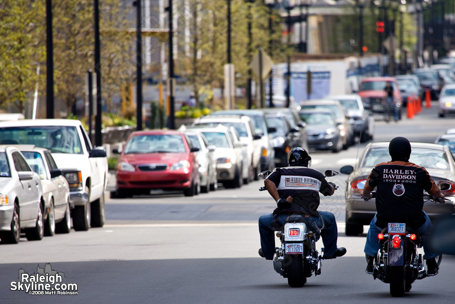 Harleys on Fayetteville