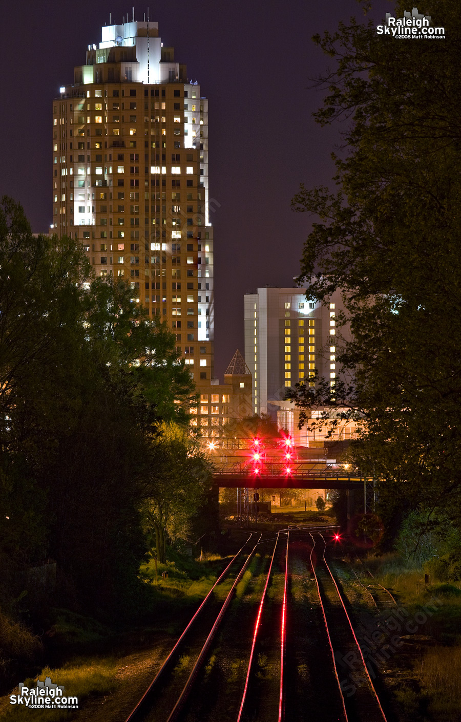 Two Hannover Square from Ashe Ave