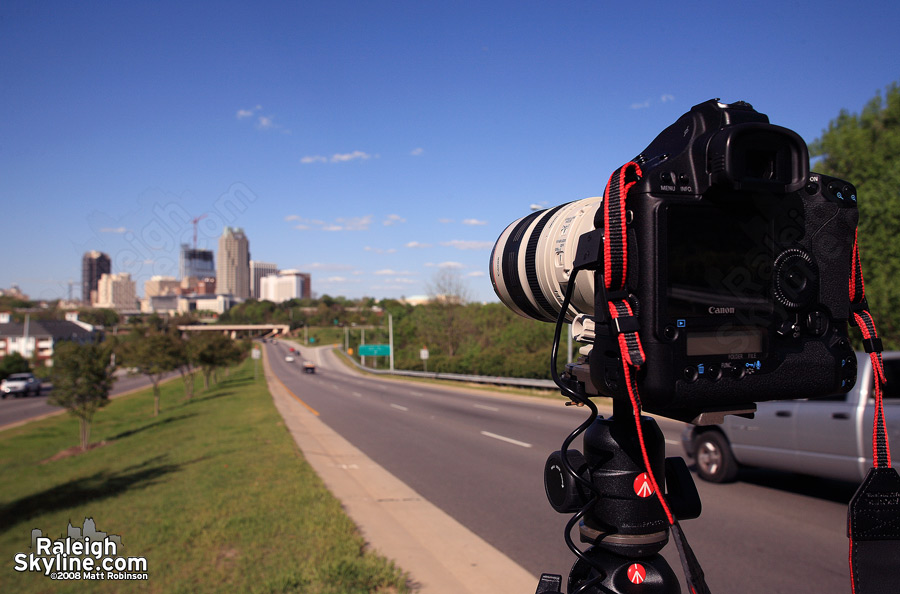 My new Canon 1Ds Mark III in action.