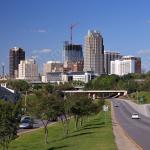 Classic Raleigh Skyline parting shot from South Saunders Street