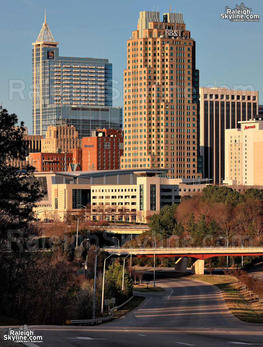 Late day skyline.