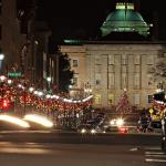 Christmas on Fayetteville Street in Downtown Raleigh