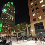 Ice rink at Downtown Raleigh Winterfest