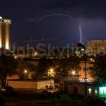 Lightning and the Clarion Hotel