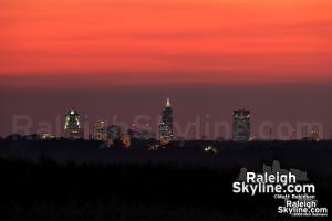 Late August in Raleigh and the 24 Foot Tall Tripod