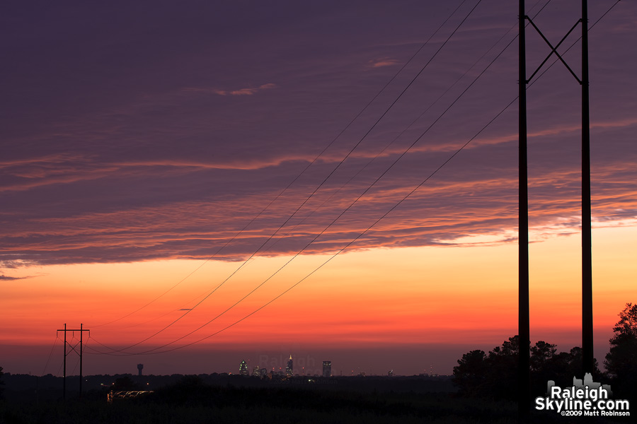 Gradient Sunset from the East