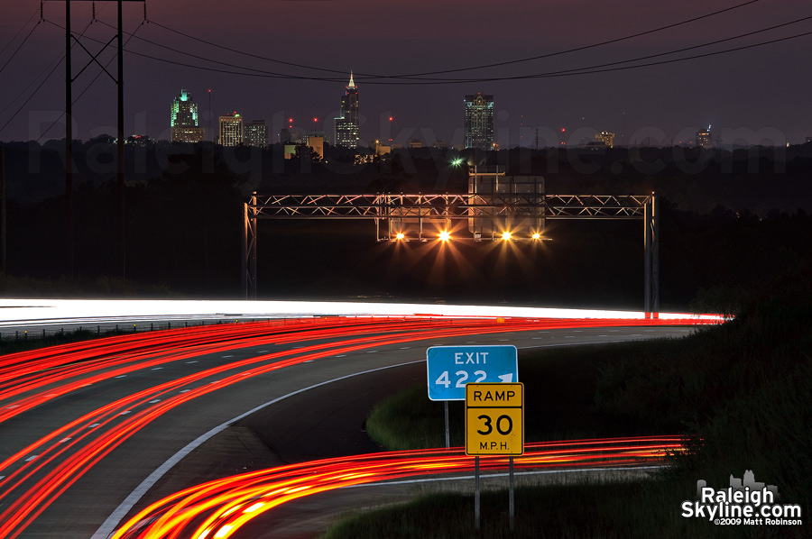 Hodge Road exit on 264 Raleigh