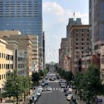 High above Fayetteville Street