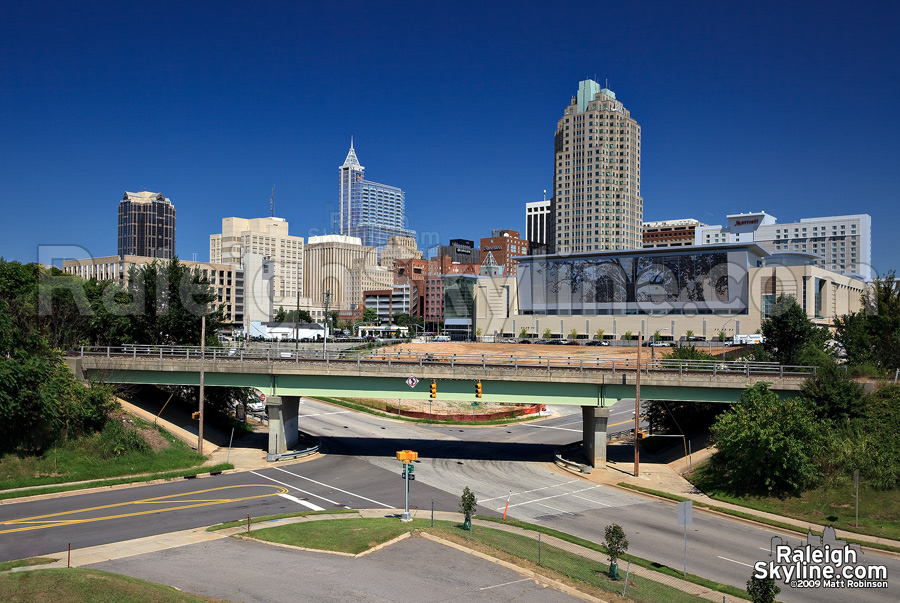 New angle on downtown at Lenior and Dawson Streets