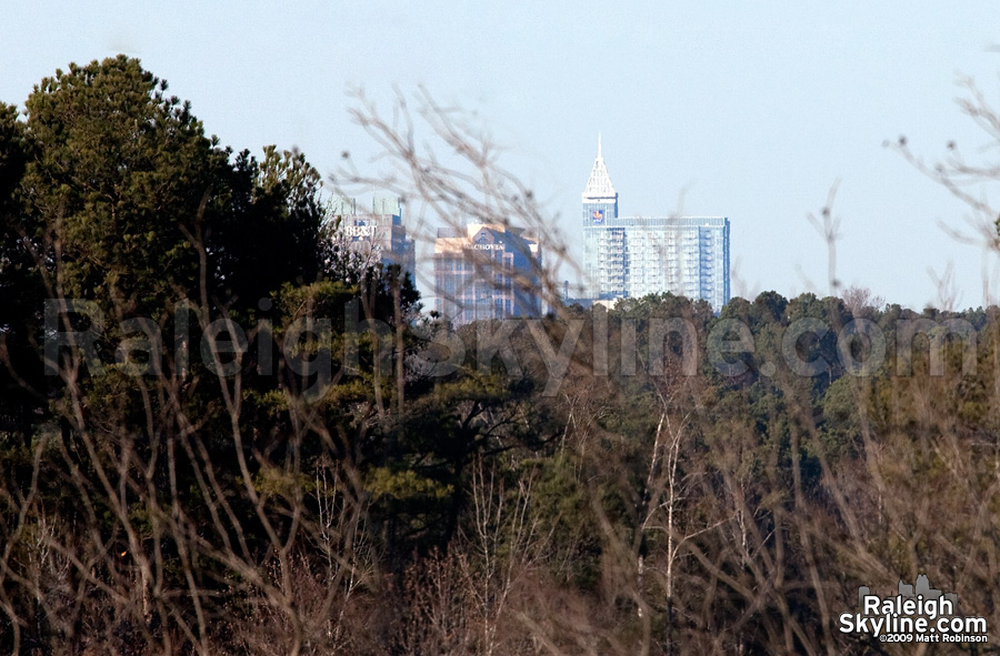 Mystery Raleigh Skyline Angle