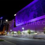 Violet Raleigh Shimmer Wall at the Convention Center