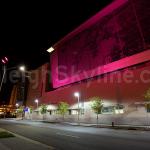 Pink Raleigh Shimmer Wall at the Convention Center