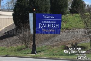 New Welcome to Raleigh Sign