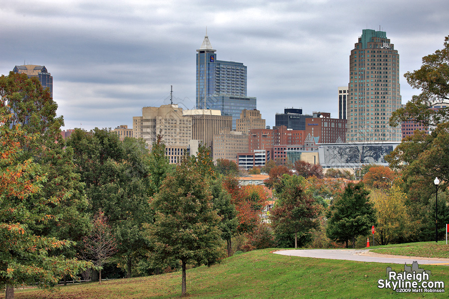 Dorothea Dix overcast day