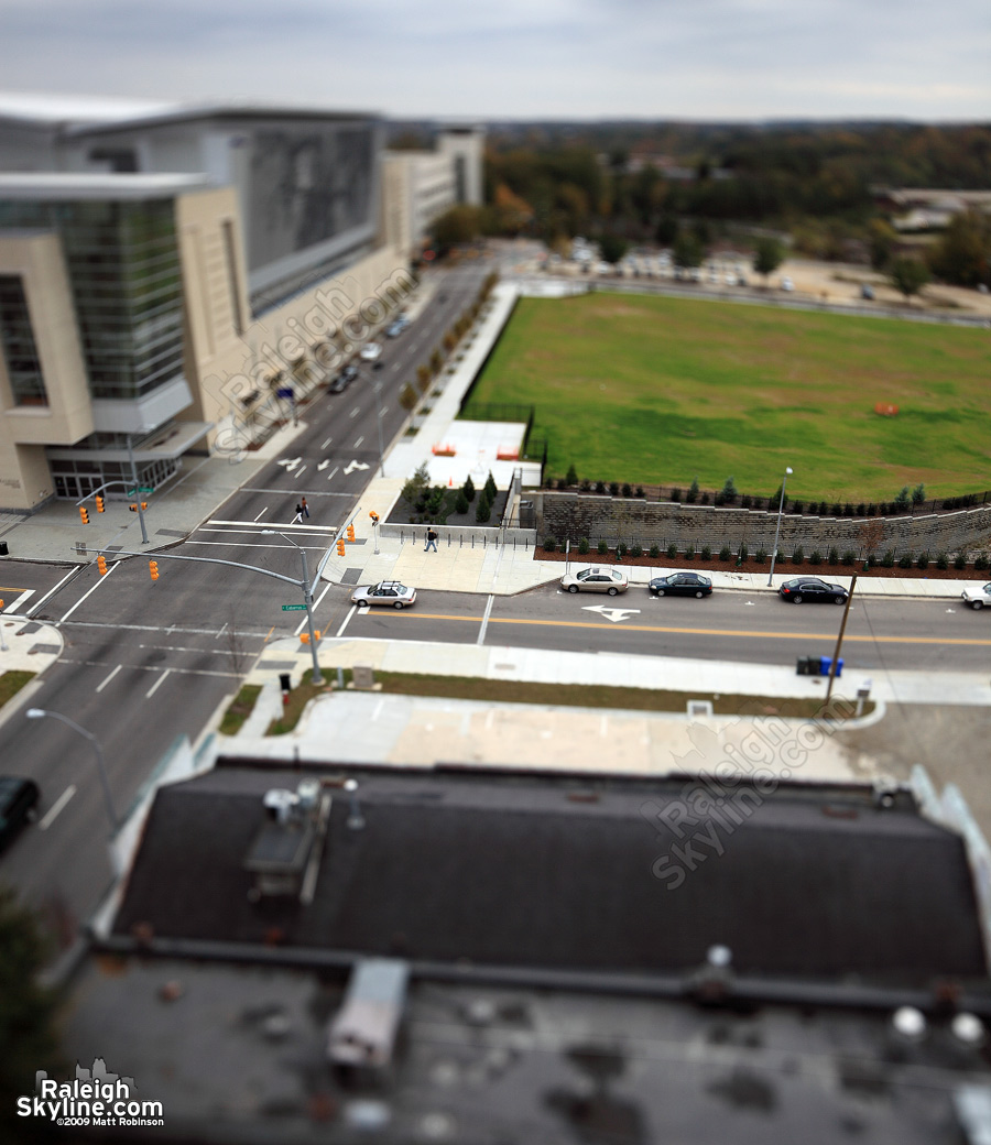 Tilt-shift on Cabarrus