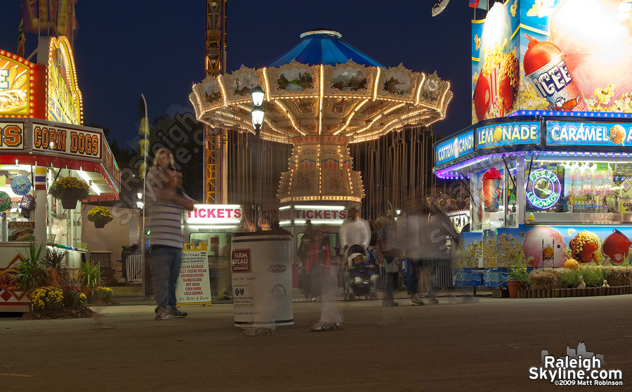 Swings at the NC State Fair