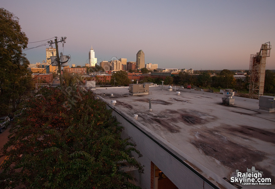 High over the brewpub