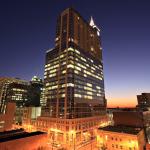 RBC Plaza at night