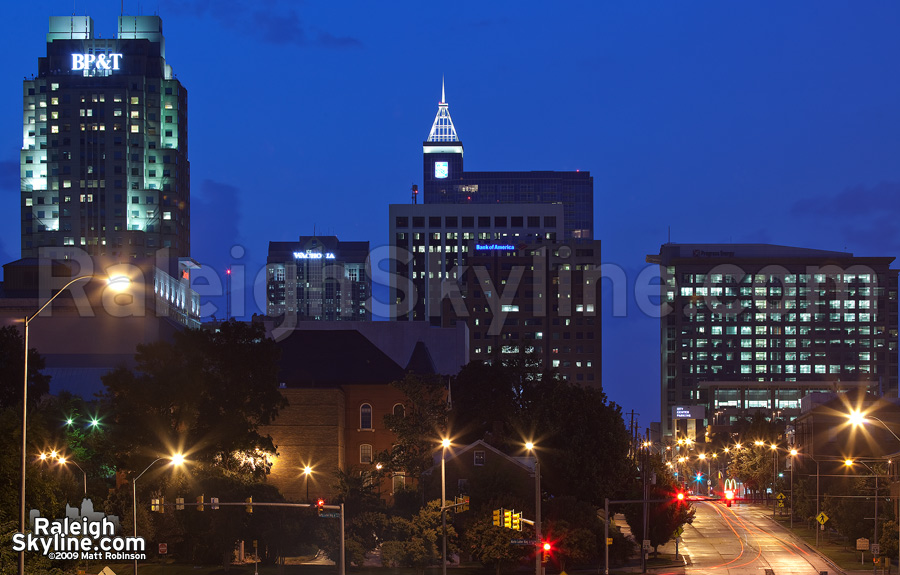 Skyline from the south