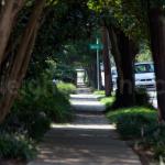 Sidewalk on Fairview road