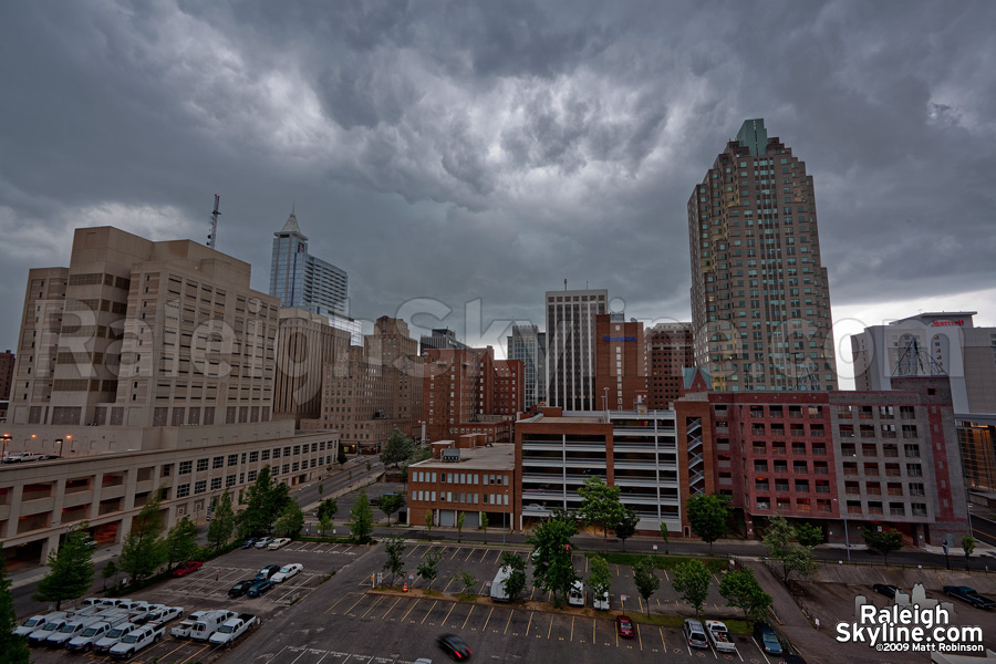 Turbulent skies