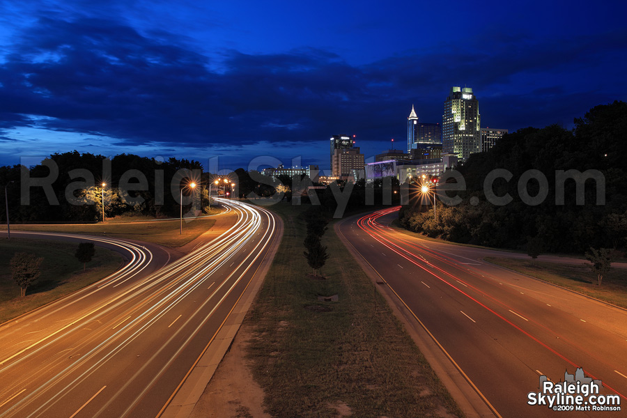 More from Western Boulevard overpass