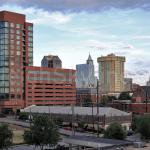 View of downtown from the 222 Glenwood deck