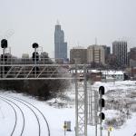 Boylan Ave Bridge snow