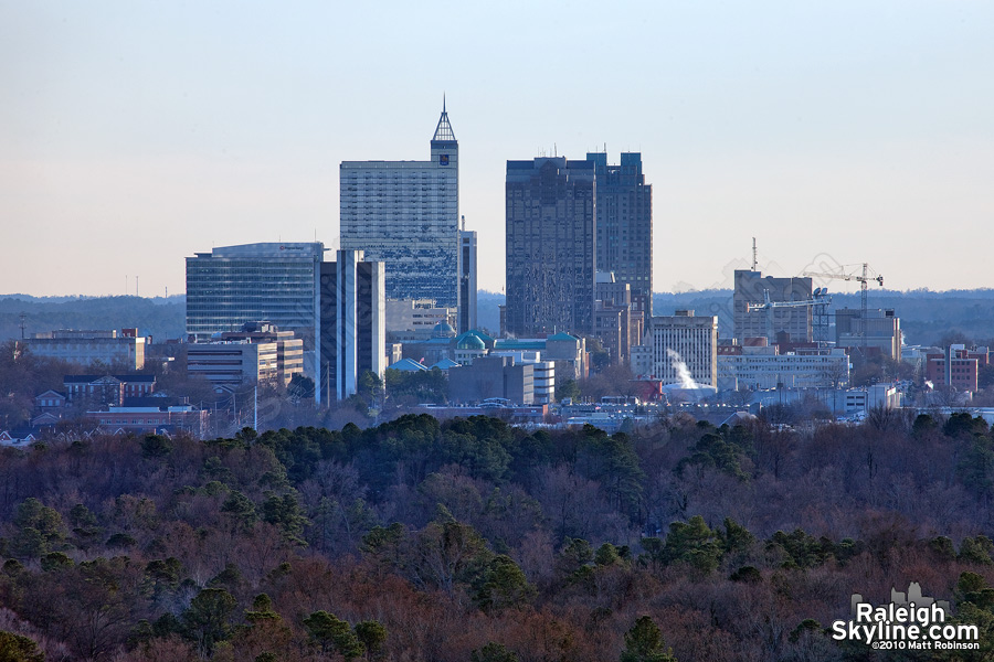 Downtown Raleigh from CAPTRUST Tower