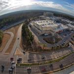 Looking west from atop CAPTRUST Tower