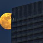 Moon shines into RBC Plaza condos