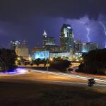 Lightning over Raleigh, NC