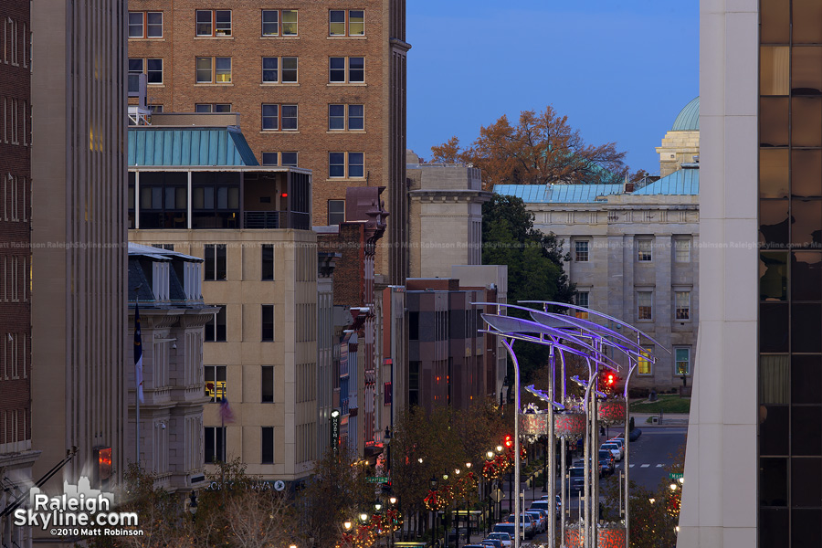 Another different view down Fayetteville Street