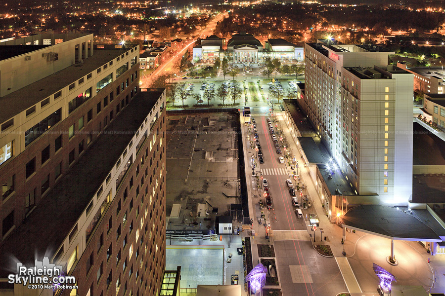 Charter Square site from One Progress Plaza