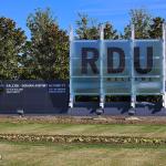 RDU Airport sign