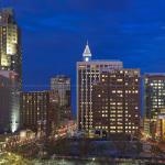 New perspective on the Raleigh Skyline from the roof of Memorial Auditorium