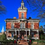 Second Empire decorated for Christmas