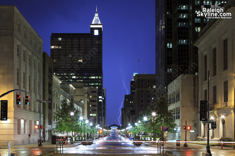 Fayetteville Street Lightning