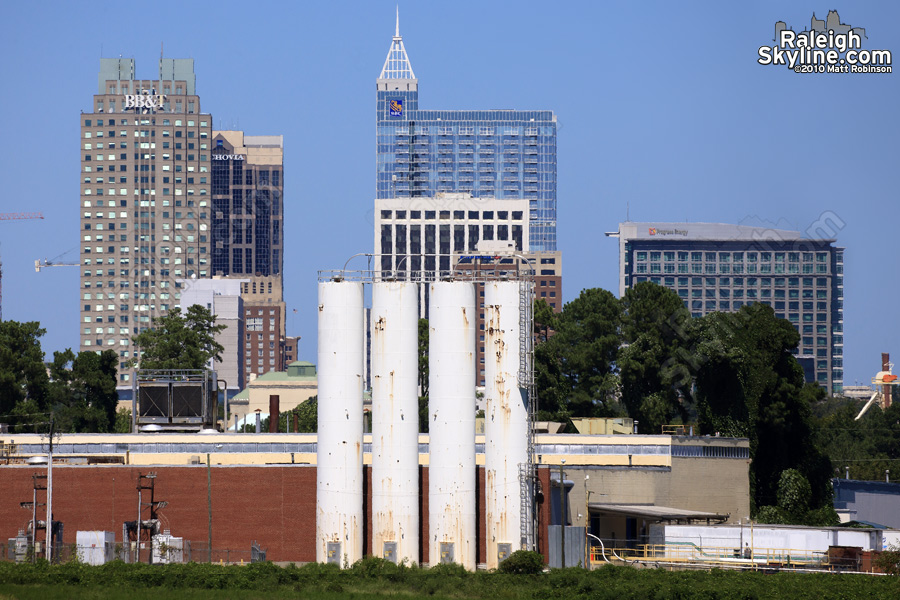 Hammond Road skyline view from the south