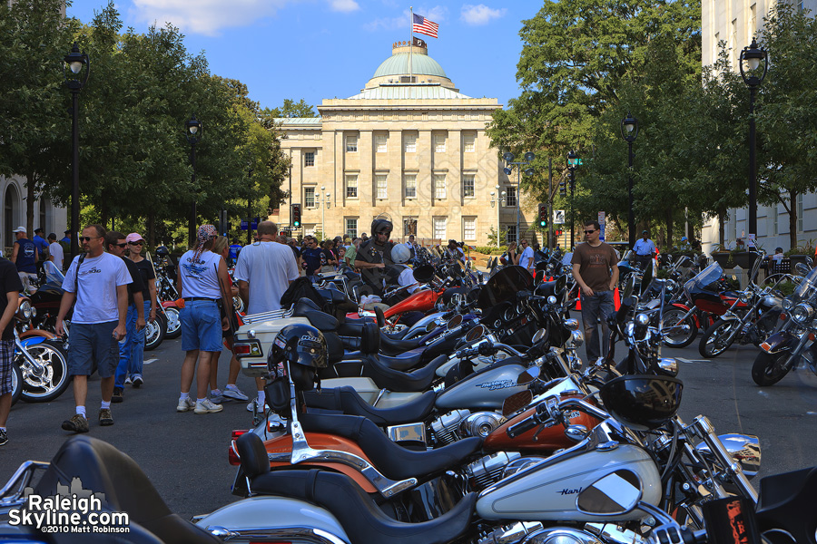 Harleys on Fayetteville