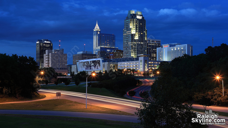 After Raleigh Sunset from Western Boulevard