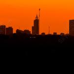 Raleigh Sunset from the east