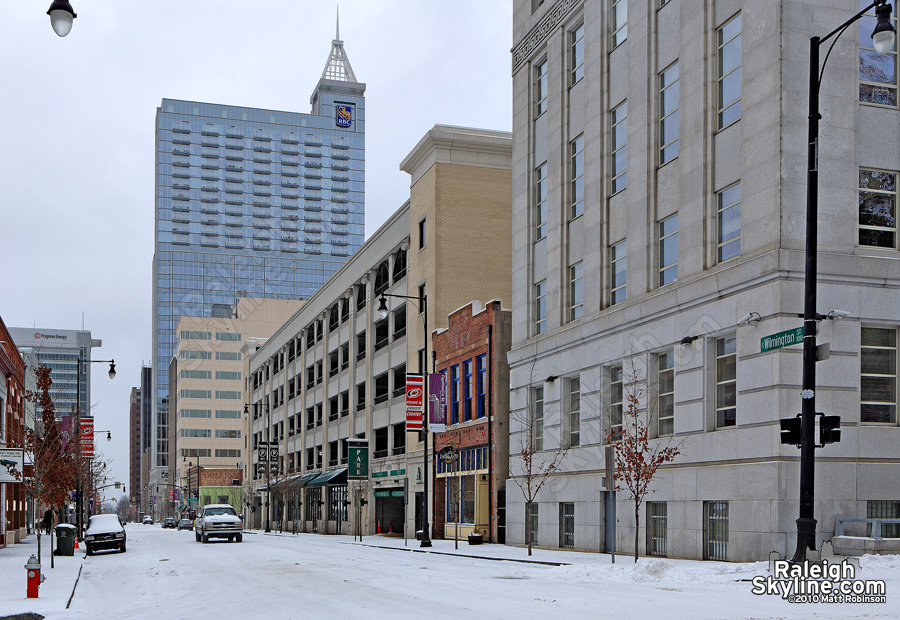 RBC Plaza and Wilmington Street