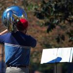 Tuba Player in Nash Square