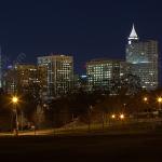 Downtown Raleigh from Chavis Park