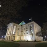 Total Lunar Eclipse with the North Carolina State Capitol in Raleigh