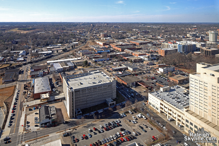 Warehouse District and western downtown